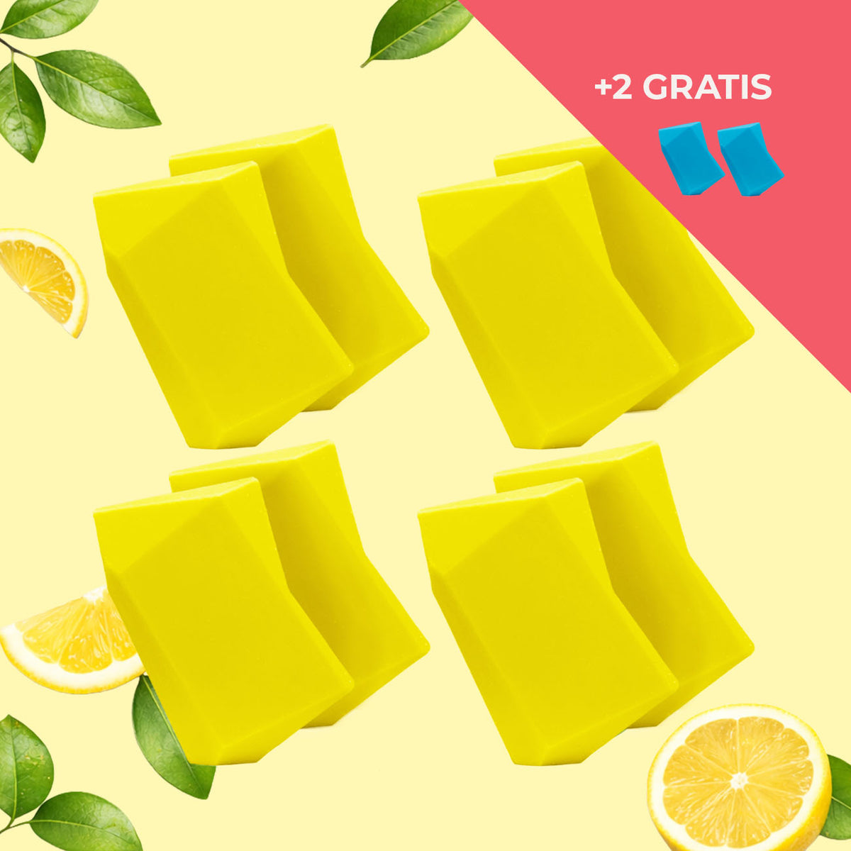 Festes Shampoo Vorratsset. 8 Feste Shampoo & Duschgel inkl. 2 Gratis Feste Shampoo & Duschgel