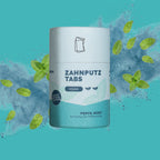 Feste Zahnpasta Zahnputz-Tabs Peppa Mint mit Pfefferminzmotiven