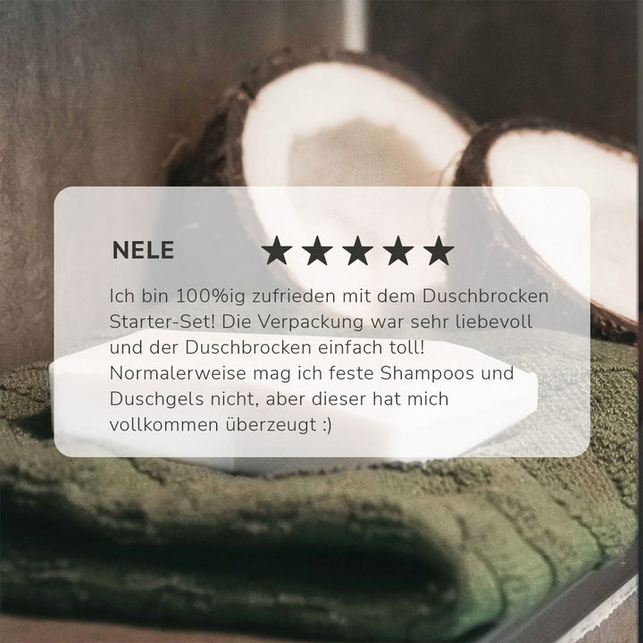 Duschbrocken-Starter