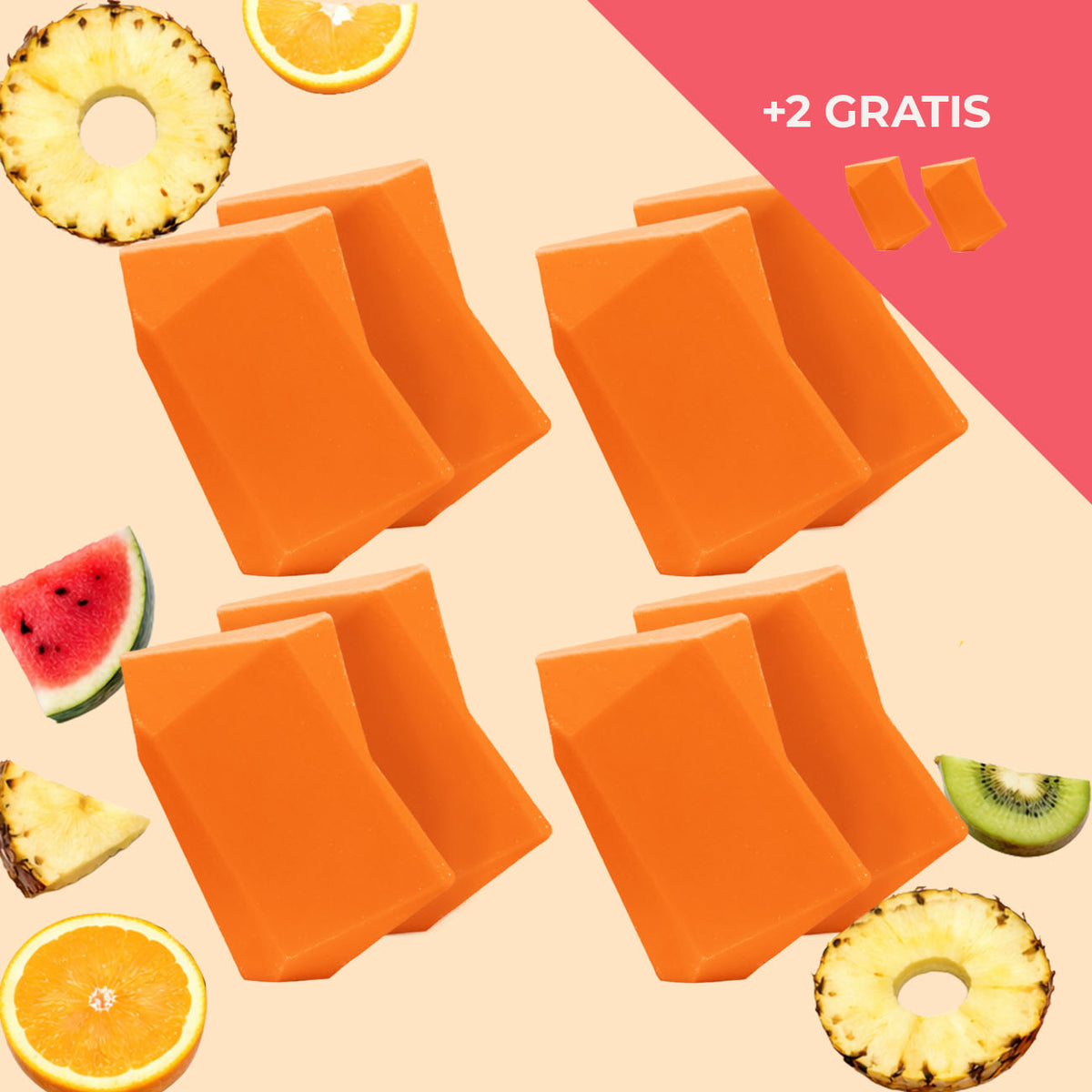 Festes Shampoo Vorratsset. 8 Feste Shampoo & Duschgel inkl. 2 Gratis Feste Shampoo & Duschgel