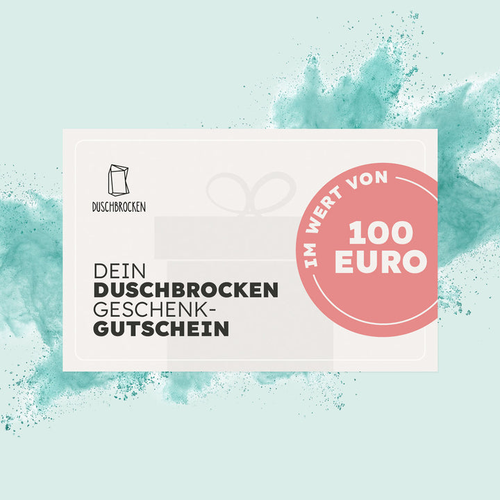 Duschbrocken-Geschenkgutschein