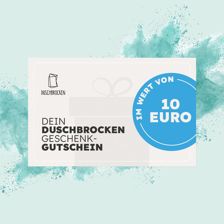Duschbrocken-Geschenkgutschein
